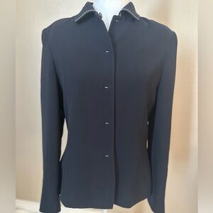 Larry Levine Black Women's Blazer